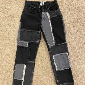 Ragged Priest Patched Jeans